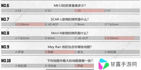 pubg吃鸡知识竞赛题库答案大全 绝地求生吃鸡知识竞赛满分答案一览图片2